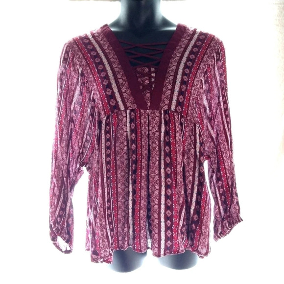 JPR Studio Tops - Adorable Boho Babydoll Blouse EUC ❤️